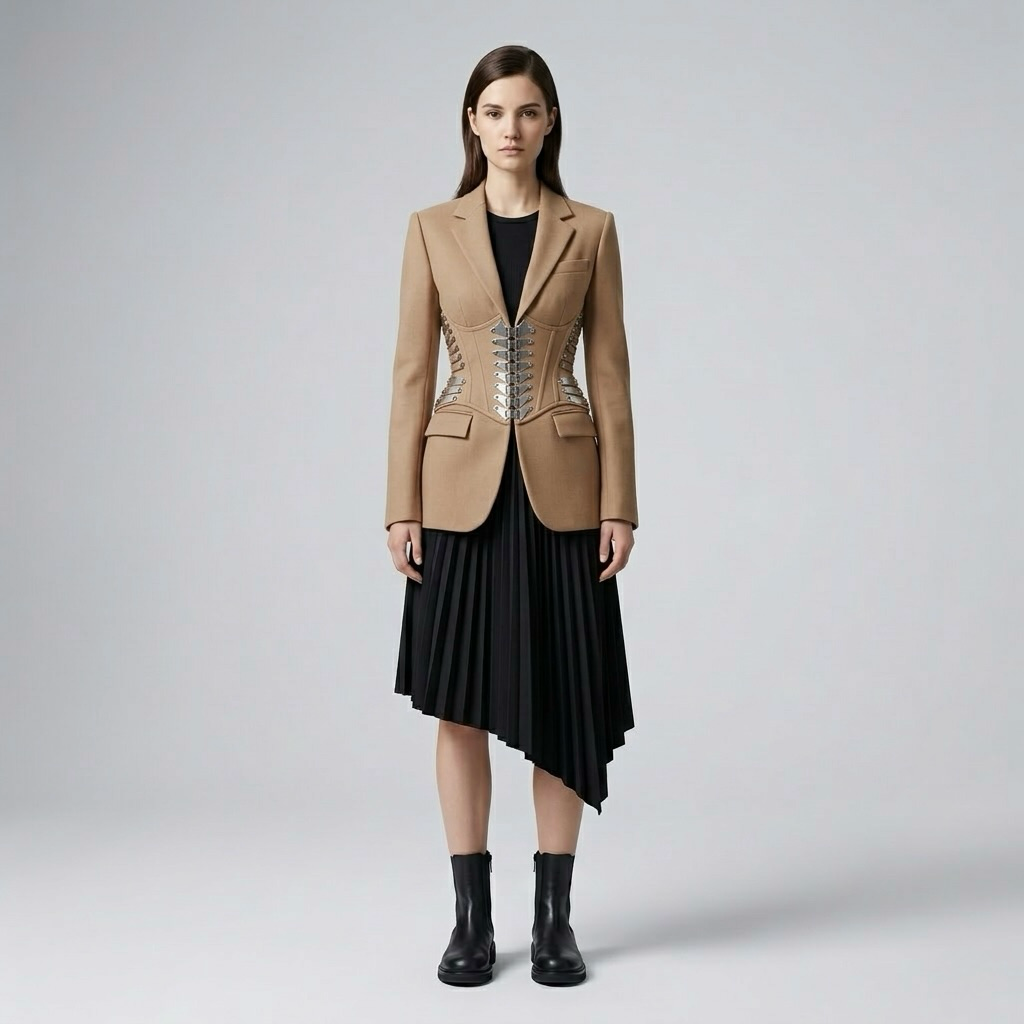 Corset Structured Tailored Blazer