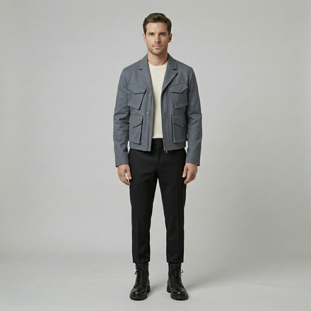 Structured Utility Field Jacket