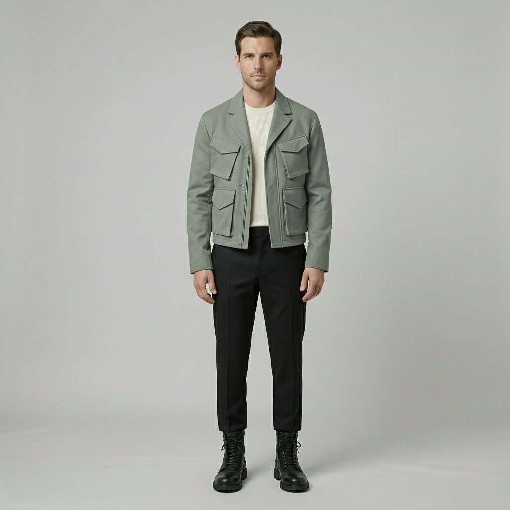 Structured Utility Field Jacket
